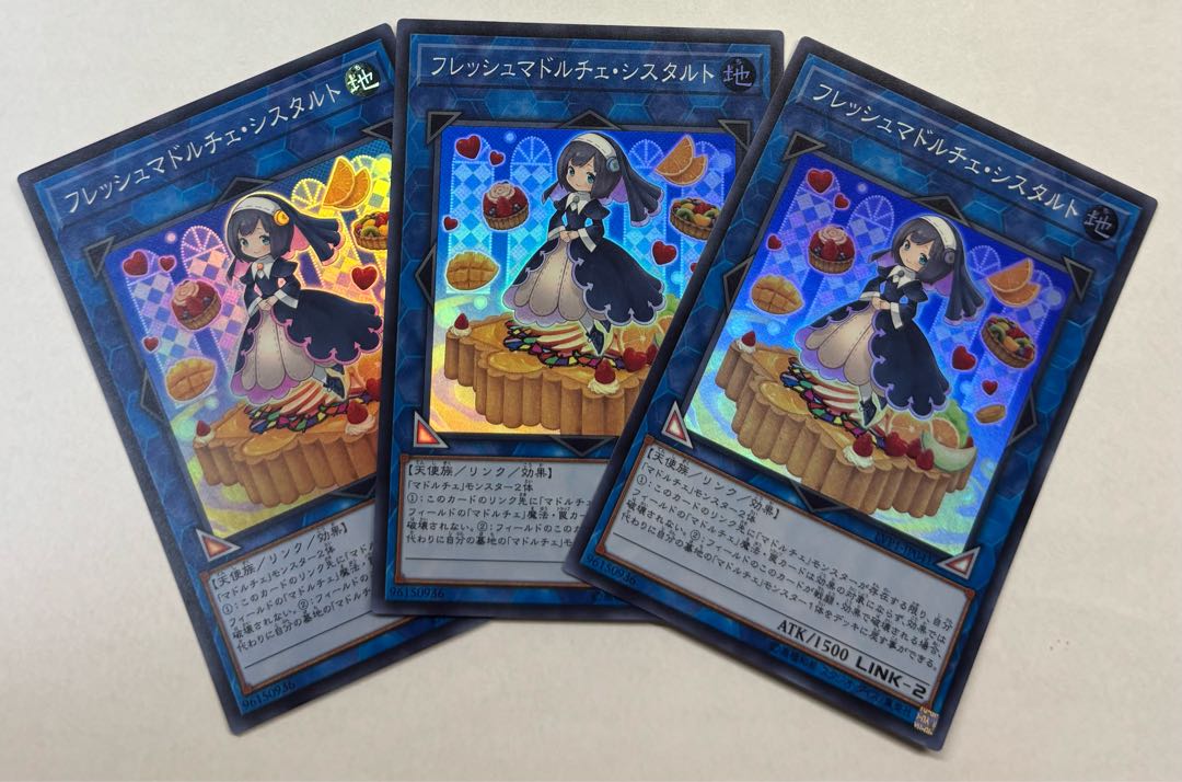 Madolche Fresh Sistart Super Rare Set of 3