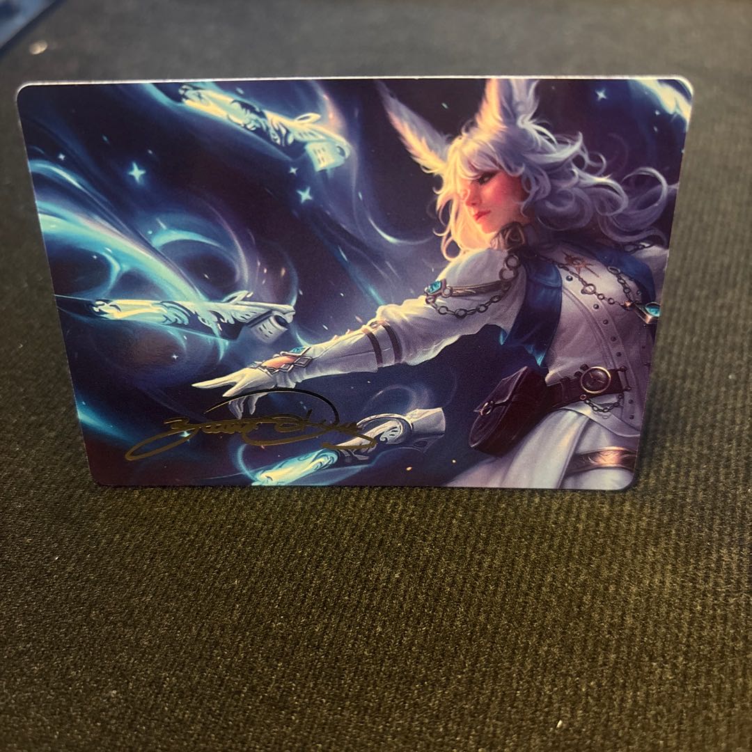 Magic Final Fantasy Art Series  5/53 Gold stamped signature 1枚