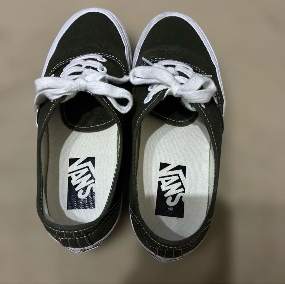 VANS ヴァンズ オリーブ スニーカー 23.0cm 23cm