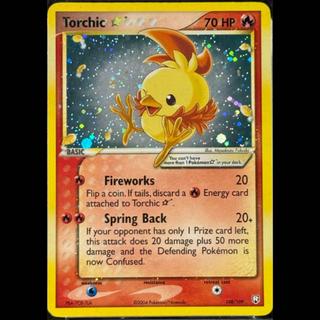 ポケモンカード アチャモ ゴールドスター 英語版 Torchic  gold star 海外版 pokmon trading card game 1st Edition 1枚