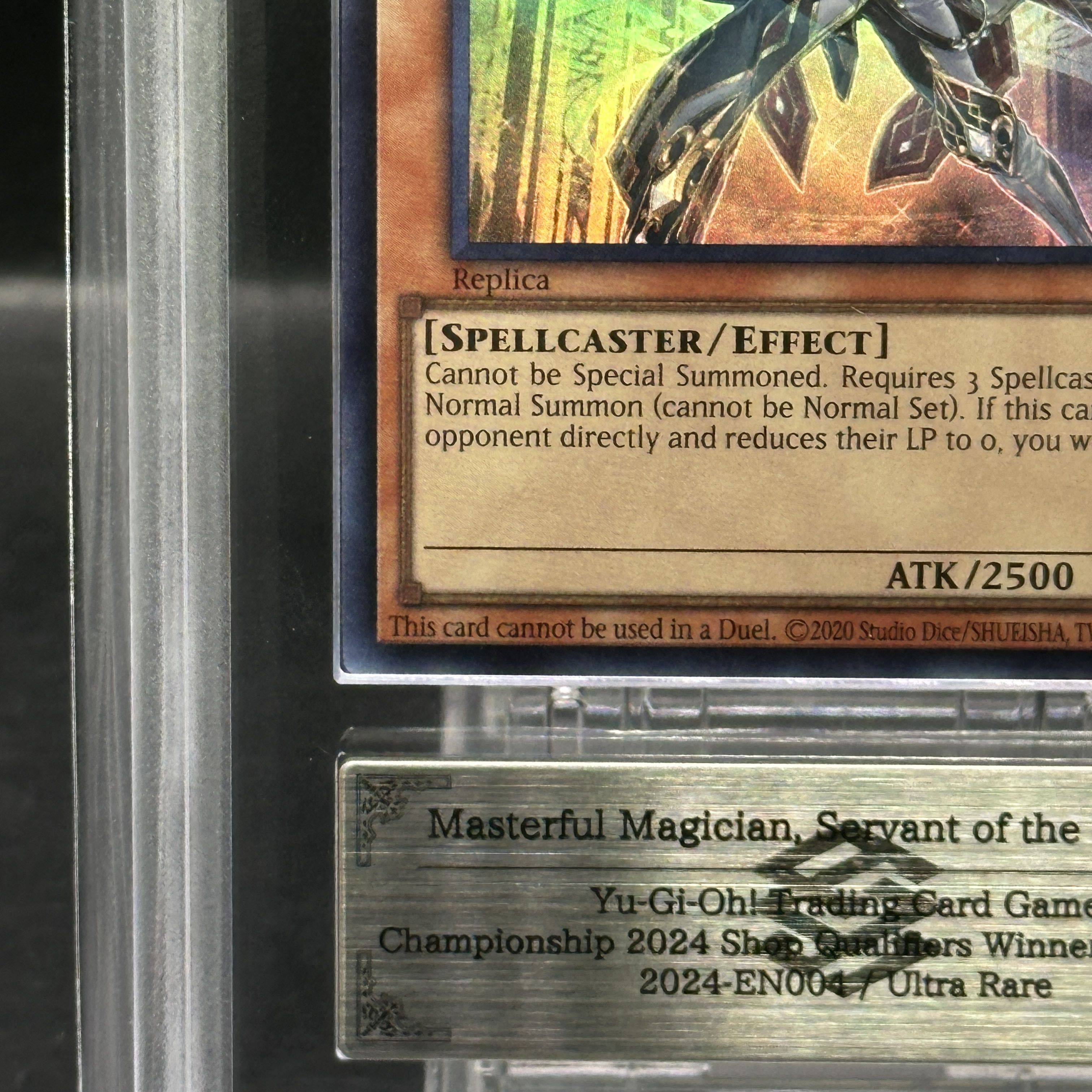 【ARS10+】Masterful Magician, Servant of the Sanctuary [ウルトラ] {2024-EN004} 1枚