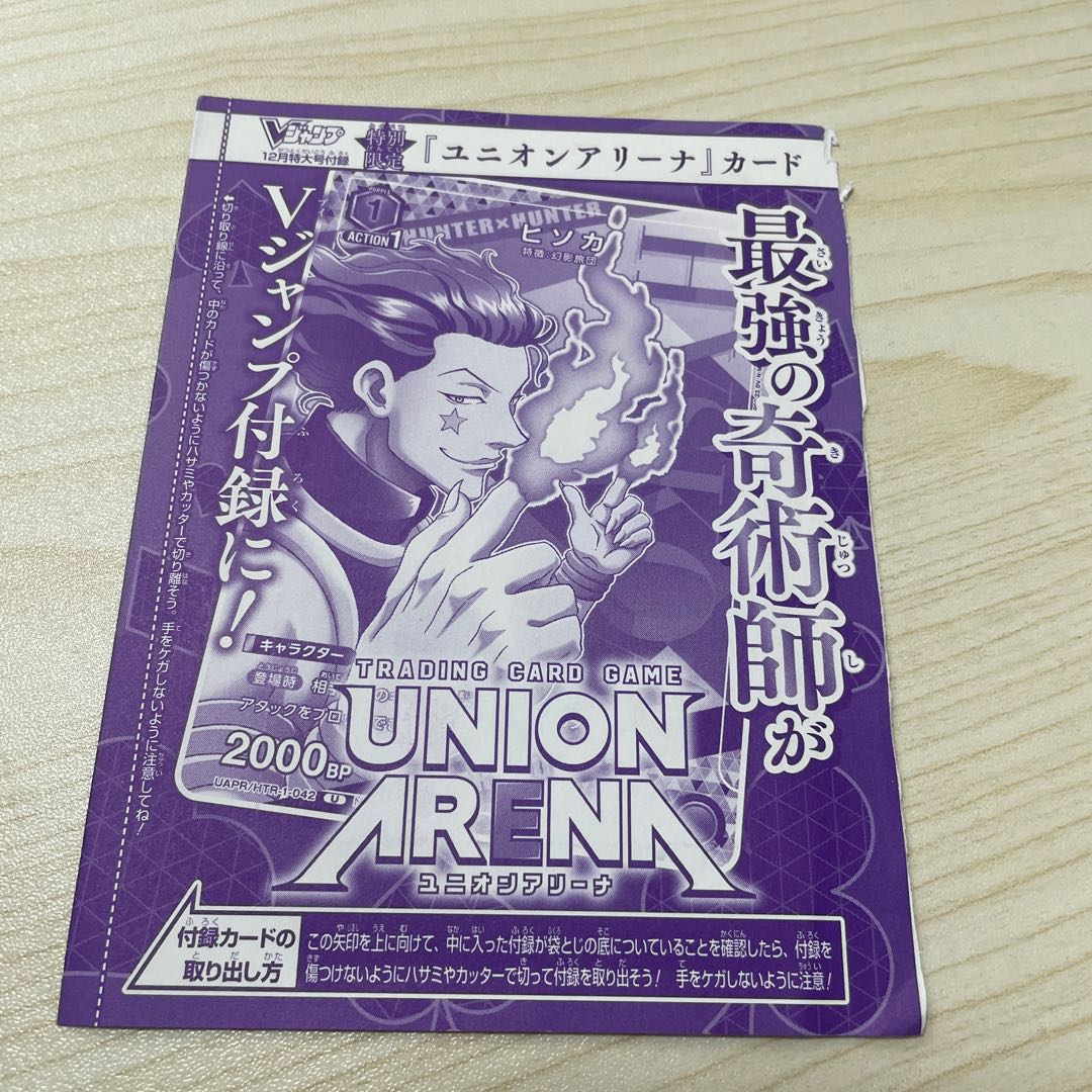 VJump Appendix Union Arena