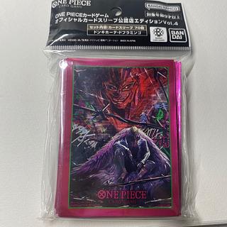One Piece Card Card Sleeve Authorized Store Edition 4 Don Quijote Doflamingo Unopened 1パック