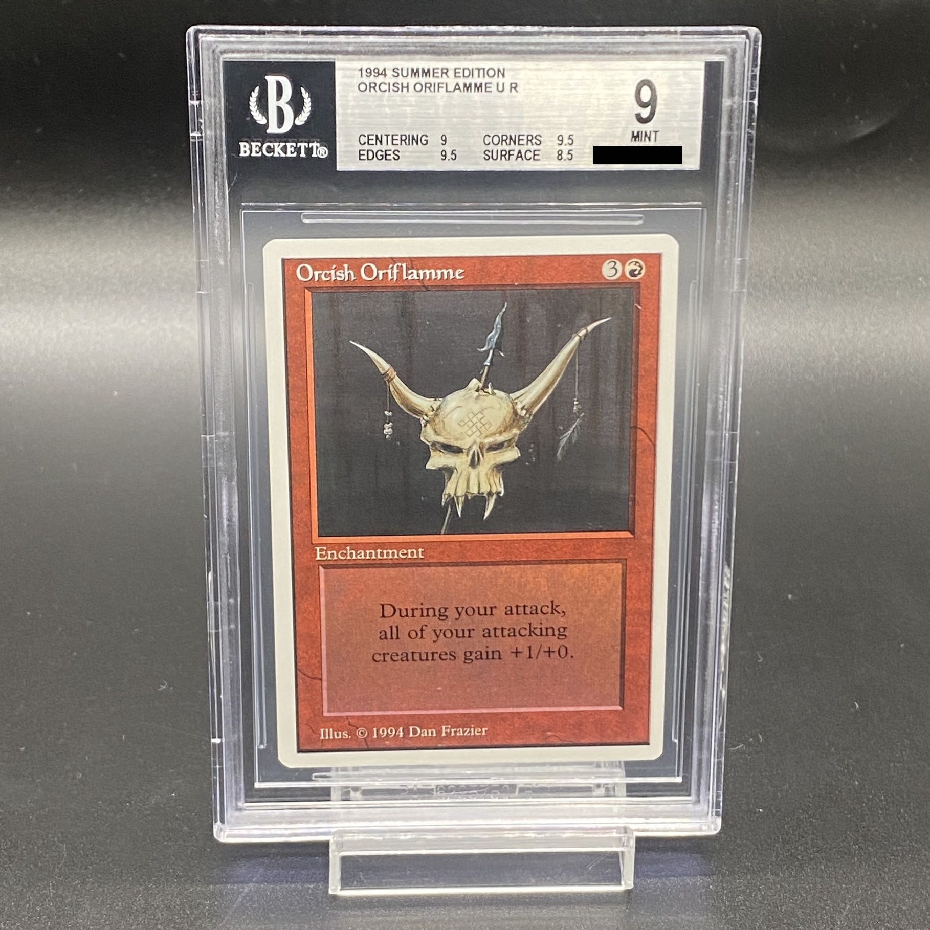 1228 激レア　 《オークの軍旗 mtg Lea アルファ　α 1228 激レア 《オークの軍旗 mtg Lea アルファ α - メルカリ