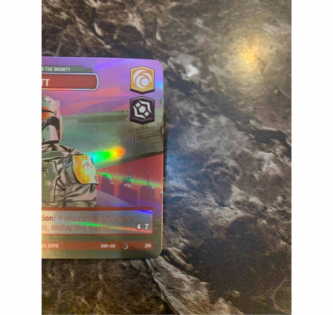 スターウォーズ　アンリミテッド ショーケース マンダロリアン ボバフェット 1枚