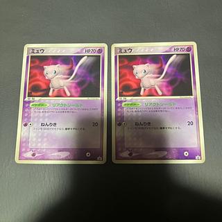 【状態】B ポケカ　ミュウ　プロモ　2枚 2枚