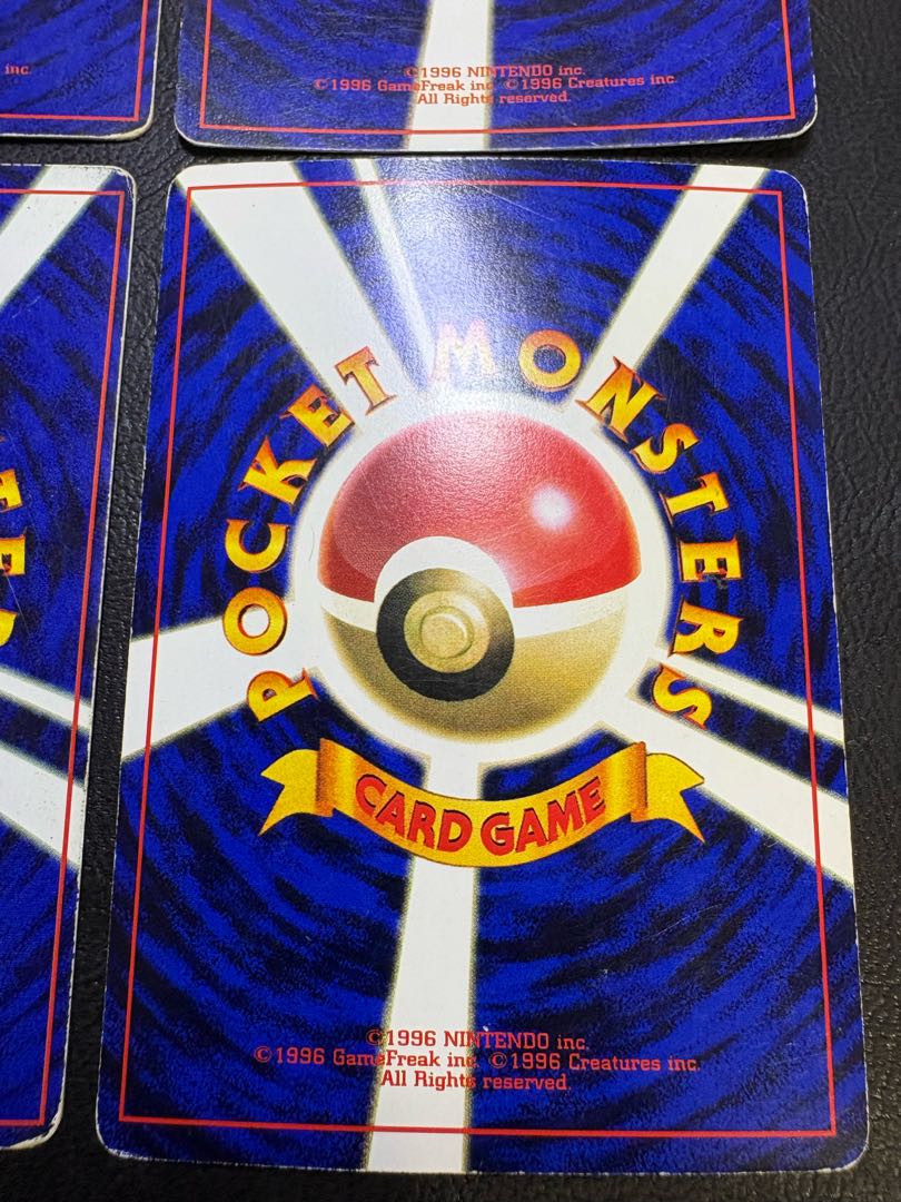 Mewtwo promo card set Pokémon cards old back 3枚