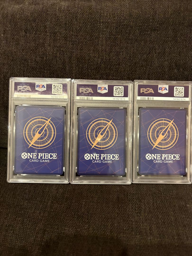 PSA10-Luffy Sabo Ace winner-ワンピース 3周年記念 1枚