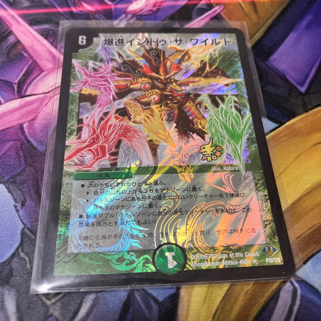 爆進イントゥ・ザ・ワイルド R-foil P8/Y8 1枚