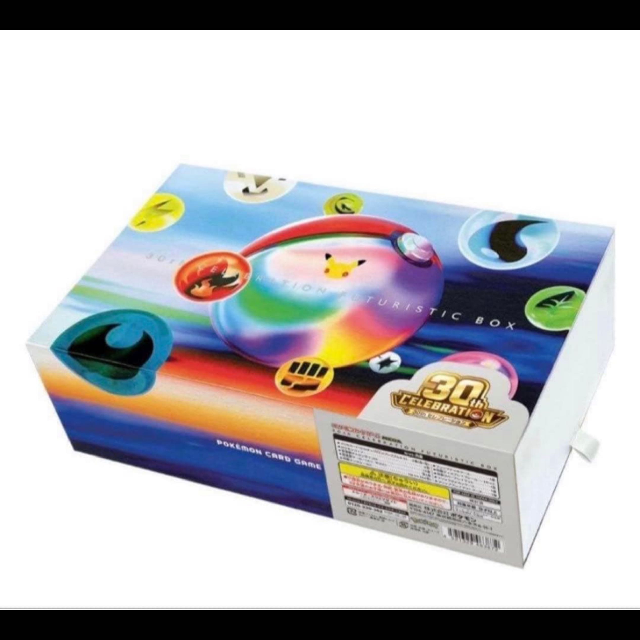 Pokémon Card 30th CELEBRATION FUTURISTIC BOX 1BOX