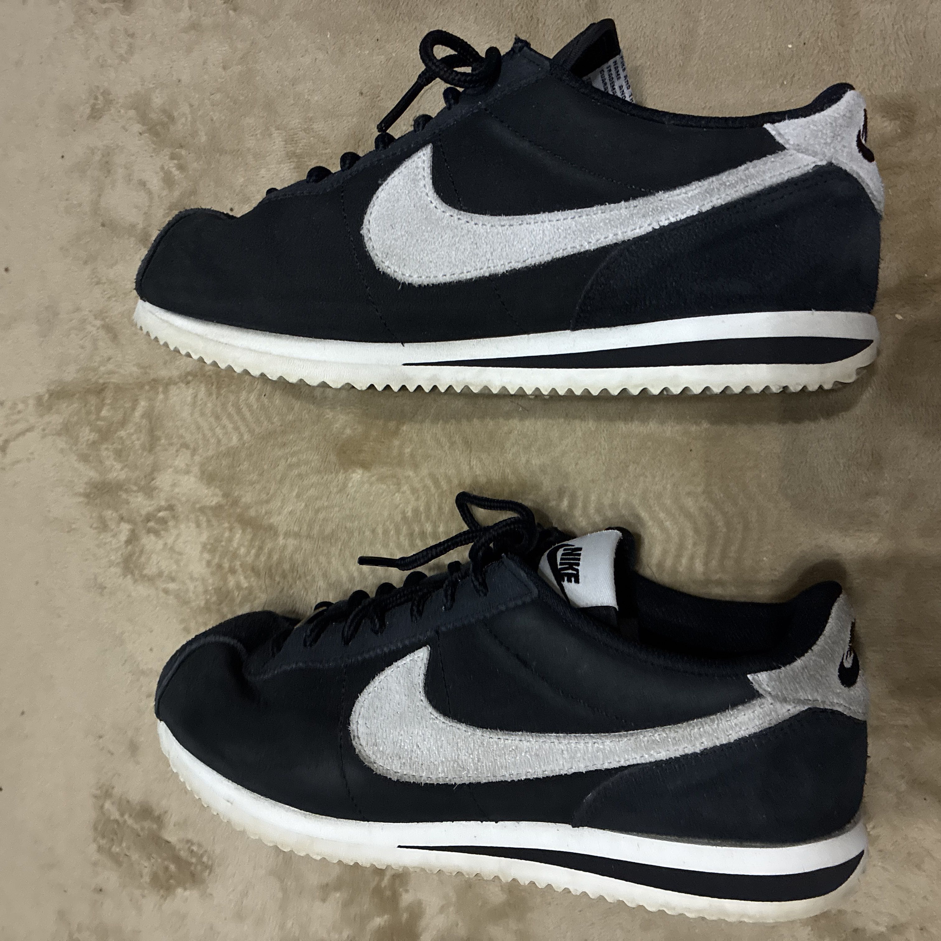 Cortez Black Suede 24.5 cm 24.5cm