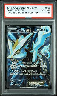 【PSA10】キュレムEX SR 053/052 1st 1枚