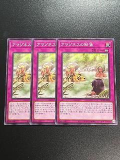 遊戯王スタジオ 3枚 アマゾネスの秘湯 ノーマル JP039