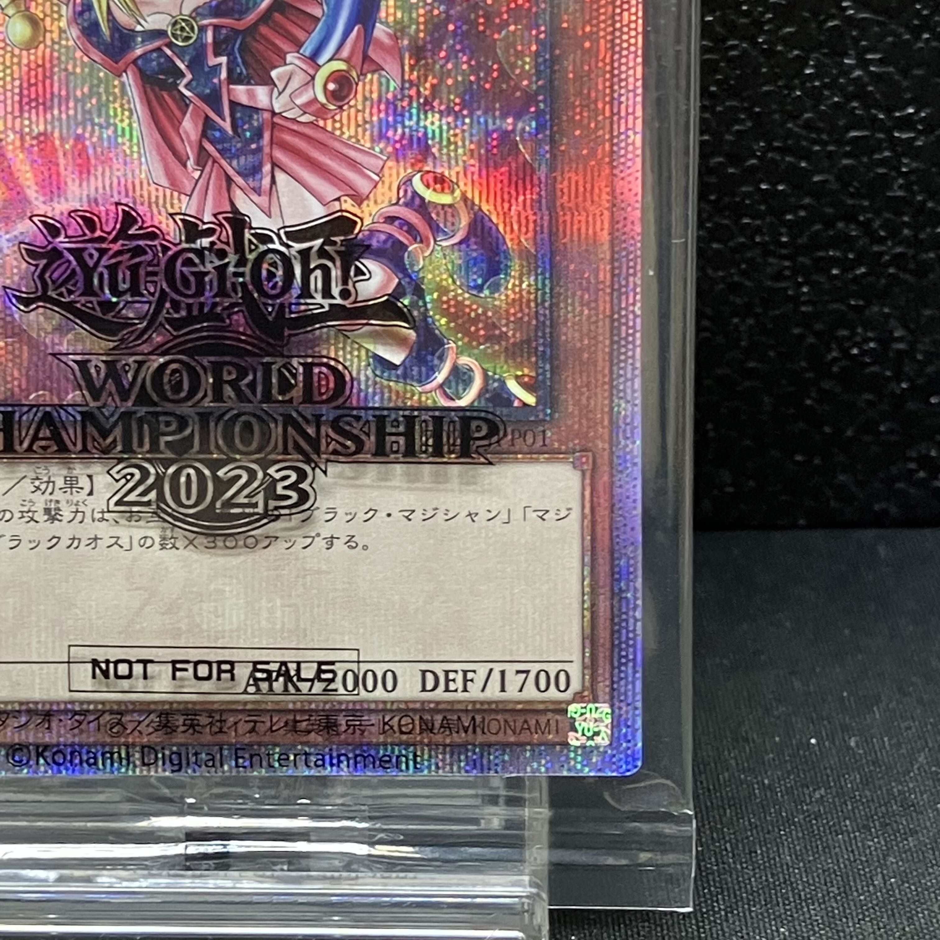 Worldchampionship2023 (World Championship 2023 Commemorative Promo) WCS2023 Black Envelope YG-216