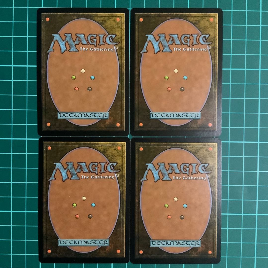 MTG Mwonvuli Acid-Moss 4-card Magic the Gathering