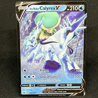 HakubaBadrexV 045/198 English IceRiderCalyrexV