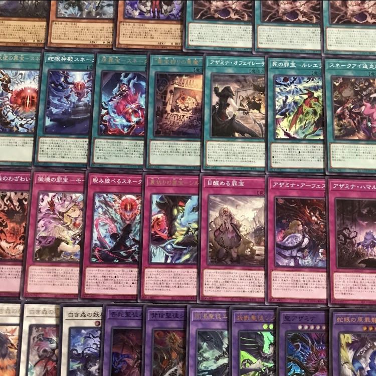 遊戯王【新規入り構築!!】白き森アザミナスネークアイデッキ 遊戯王【新規入り構築!!】白き森アザミナスネークアイデッキ
