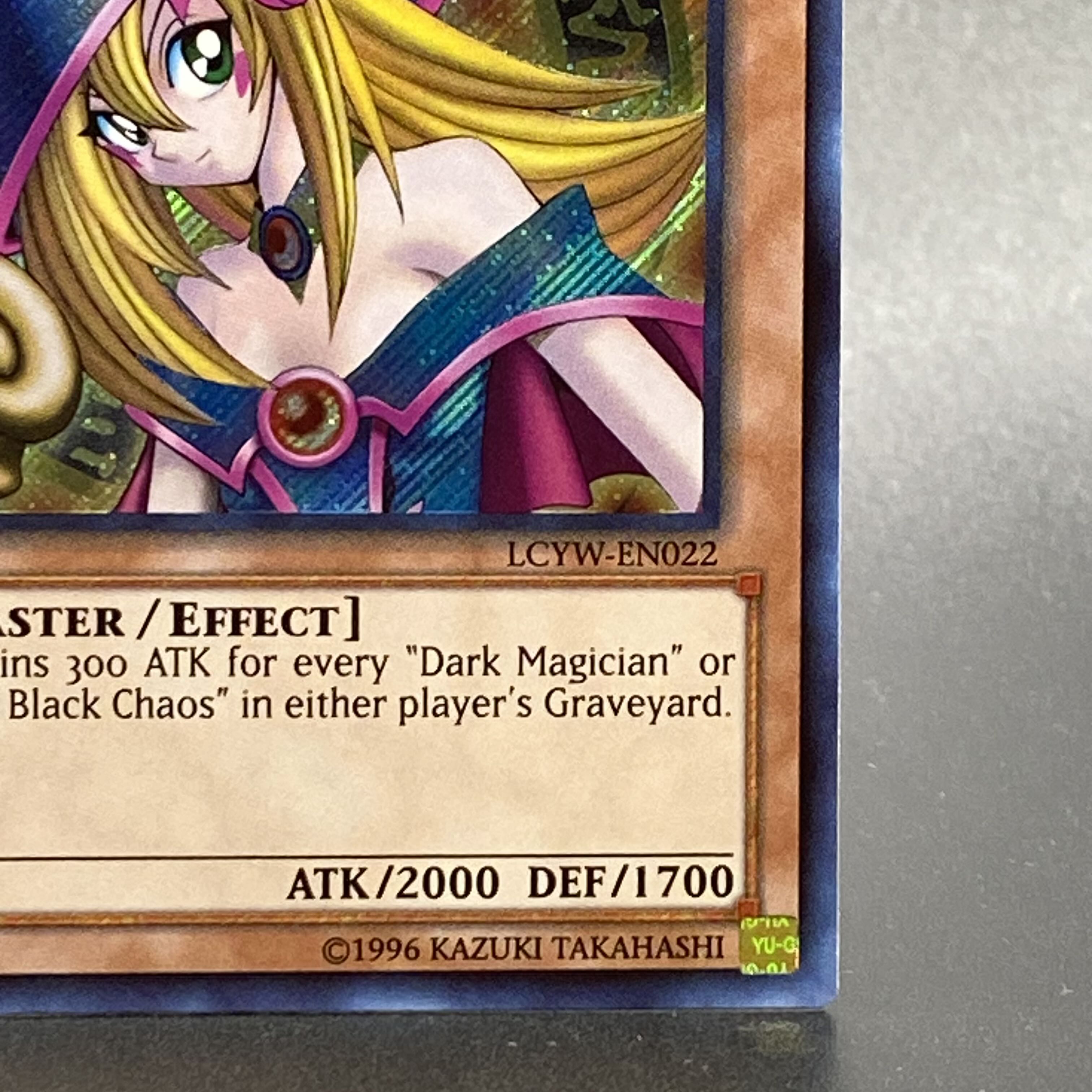 DARK MAGICIAN GIRL / ブラックマジシャンガール 英語版 シークレットレア LCYW-EN022