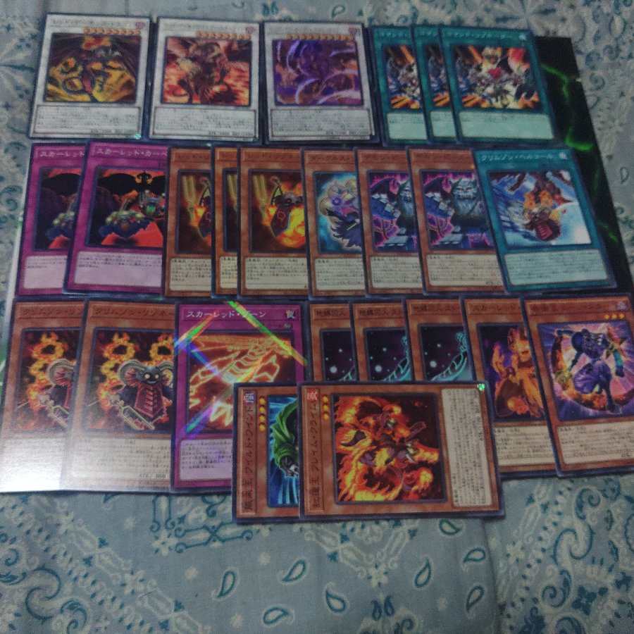 Red Dragon Archfiend Resonator Deck Parts Yu-Gi-Oh! Jack Darkness Demon Tribe Dragon Tribe "Ra" Series 30枚