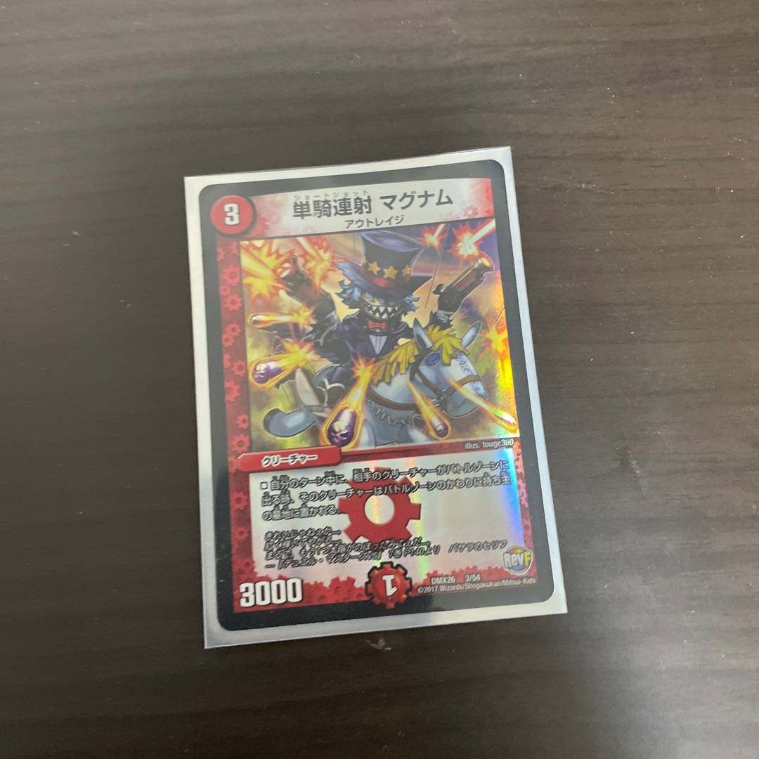 Single shot magnum 3/54