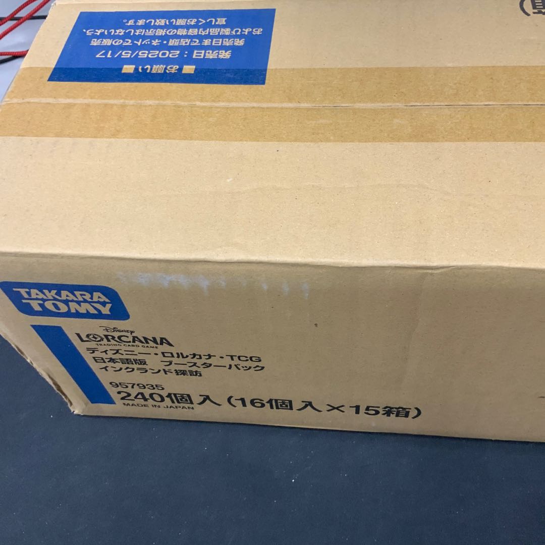 ディズニーロルカナ　インクランド探訪　1カートン 1BOX