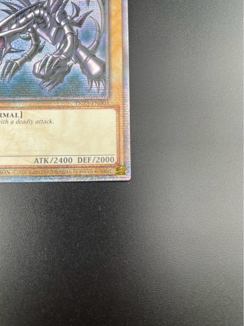 Used] Yu-Gi-Oh Red-Eyes Black Dragon Red-Eyes Black Dragon 25th Secret Rare TN23-EN003 For Collectors Rare