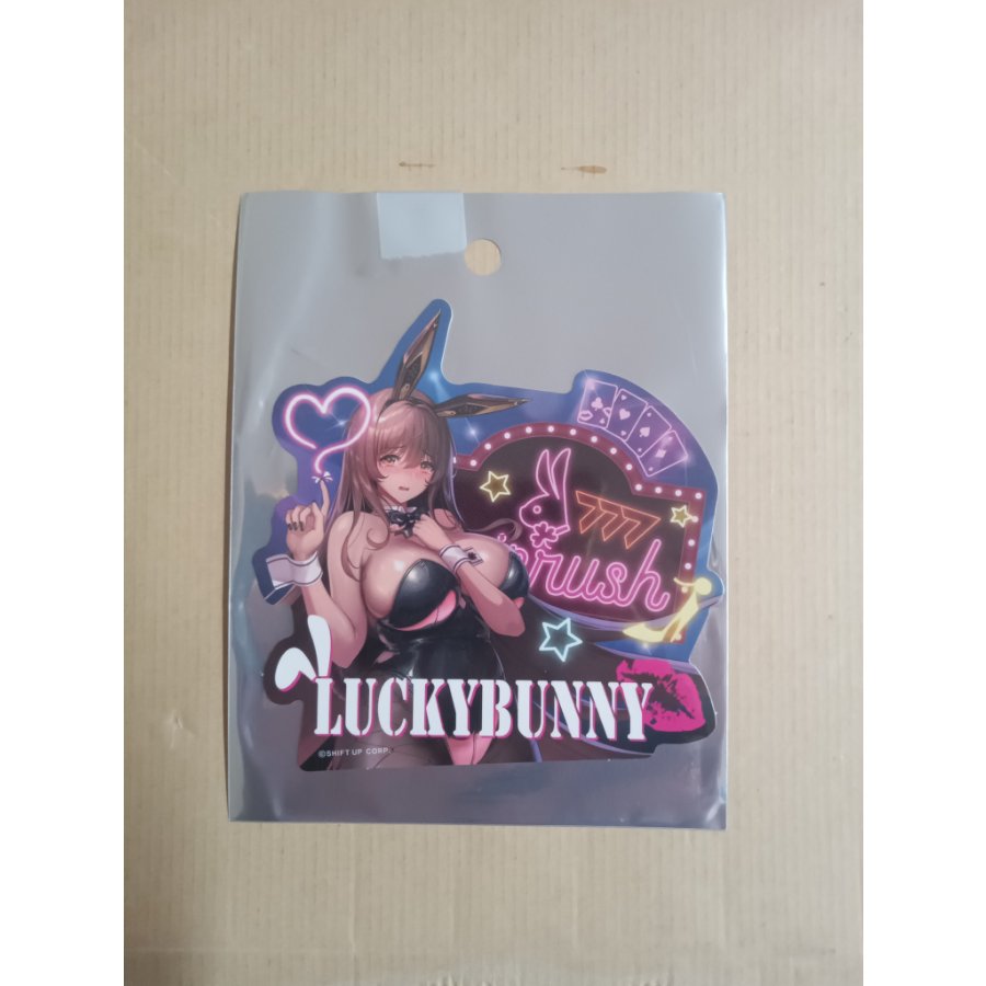 NIKKE Gun Girl Sticker Noir