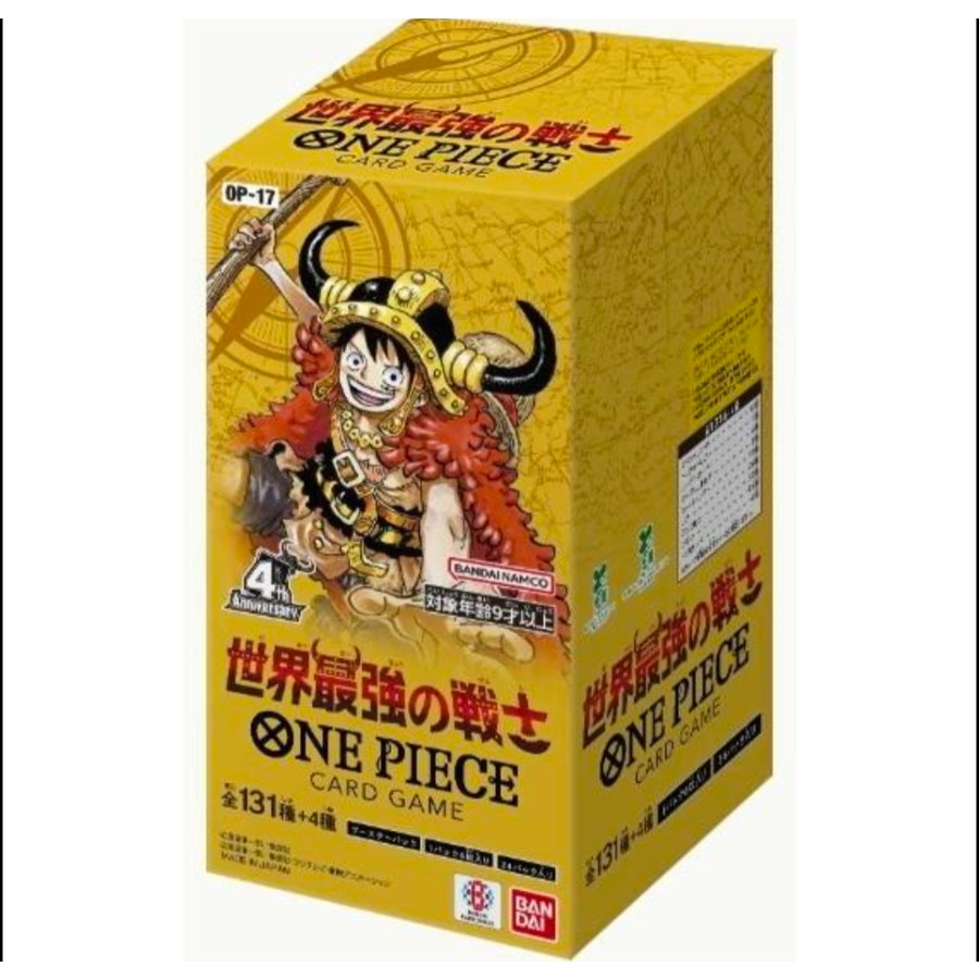 One Piece Card Game: World's Strongest Warrior OP-17 Flareon Pack BOX 1BOX