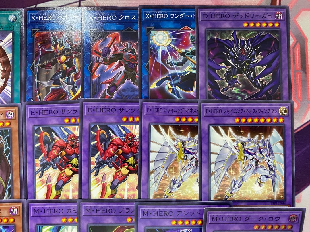 遊戯王　M・HERO　本格構築済みデッキ 遊戯王 M・HERO 本格構築済みデッキの通販 ad（46335920） | magi