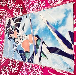 Senki Zesshou Symphogear: Kazanari Tsubasa Cluster Frescia Play Mat