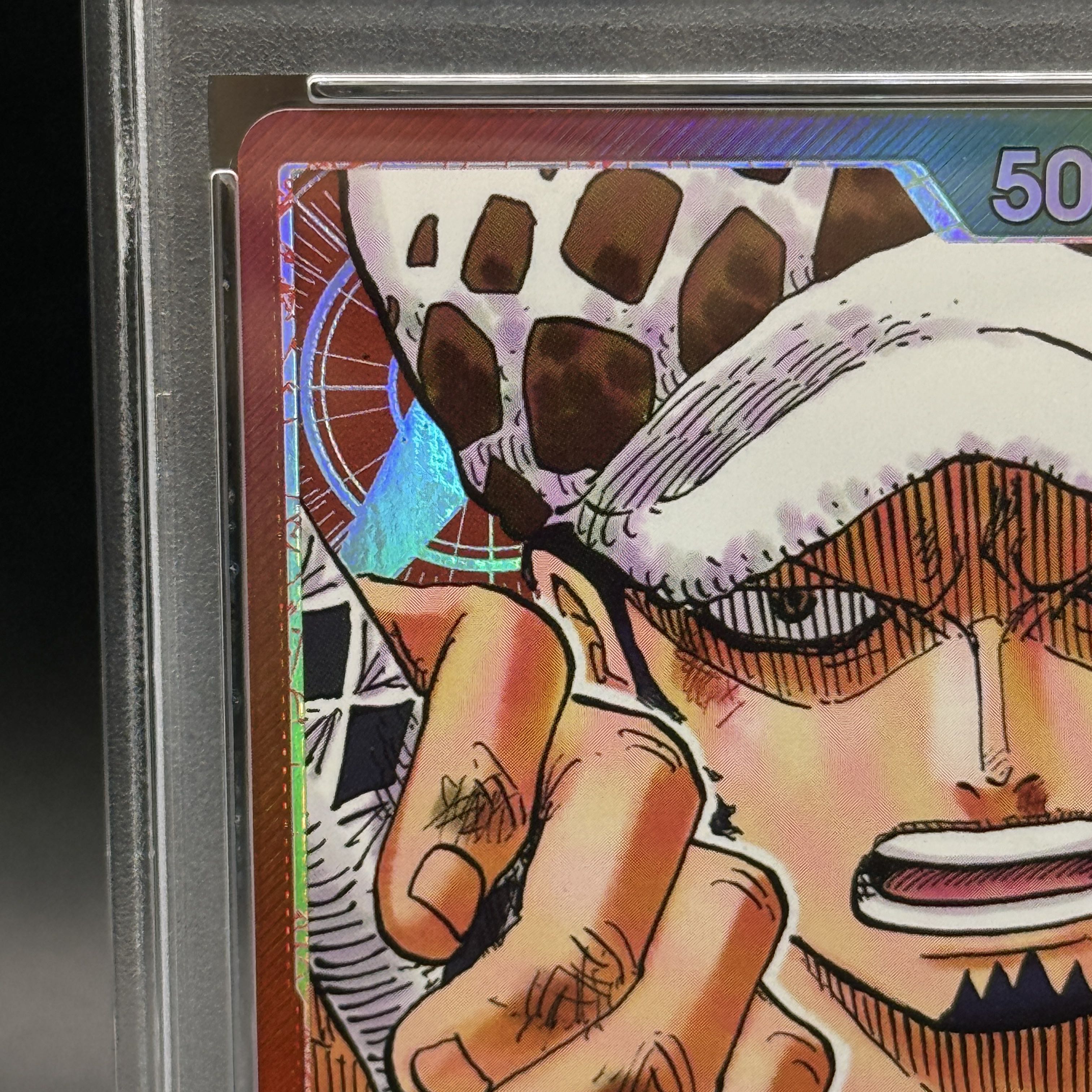 トラファルガー・ロー L リーダーパラレル OP01-002 psa10