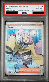 PSA10】ナンジャモ(Iono/SR仕様/英語版)【P】124 SV-Pの通販 PSA10】ナンジャモ(Iono/SR仕様/英語版)【P】124 SV-Pの通販