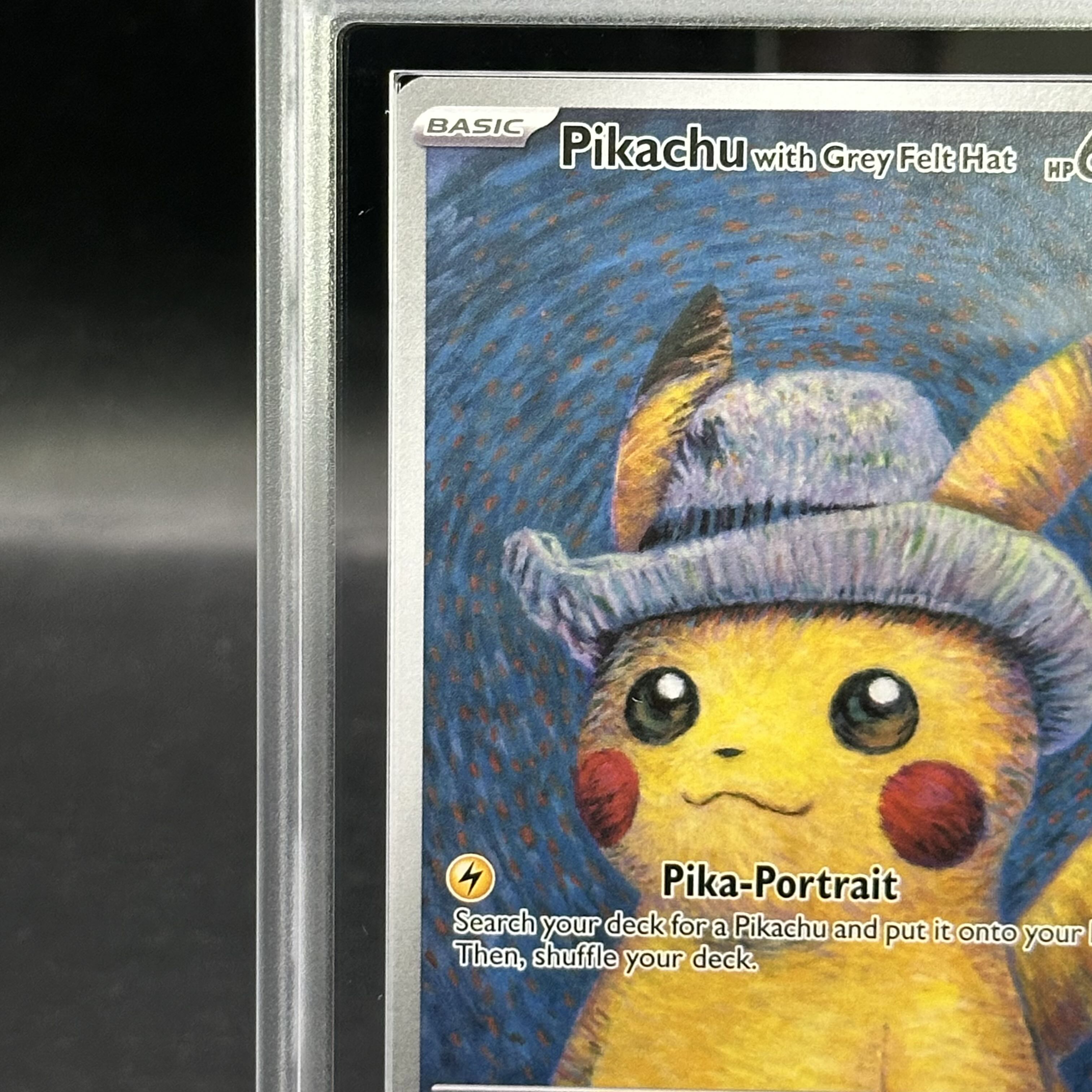 ゴッホピカチュウ PSA10プロモ / Grey Felt hat PSA10鑑定済〕Pikachu with Grey Felt Hat(ゴッホピカチュウ)【P