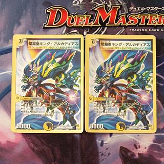 聖鎧亜キング・アルカディアス(スーパーデッキ仕様) SR 20/35 2枚