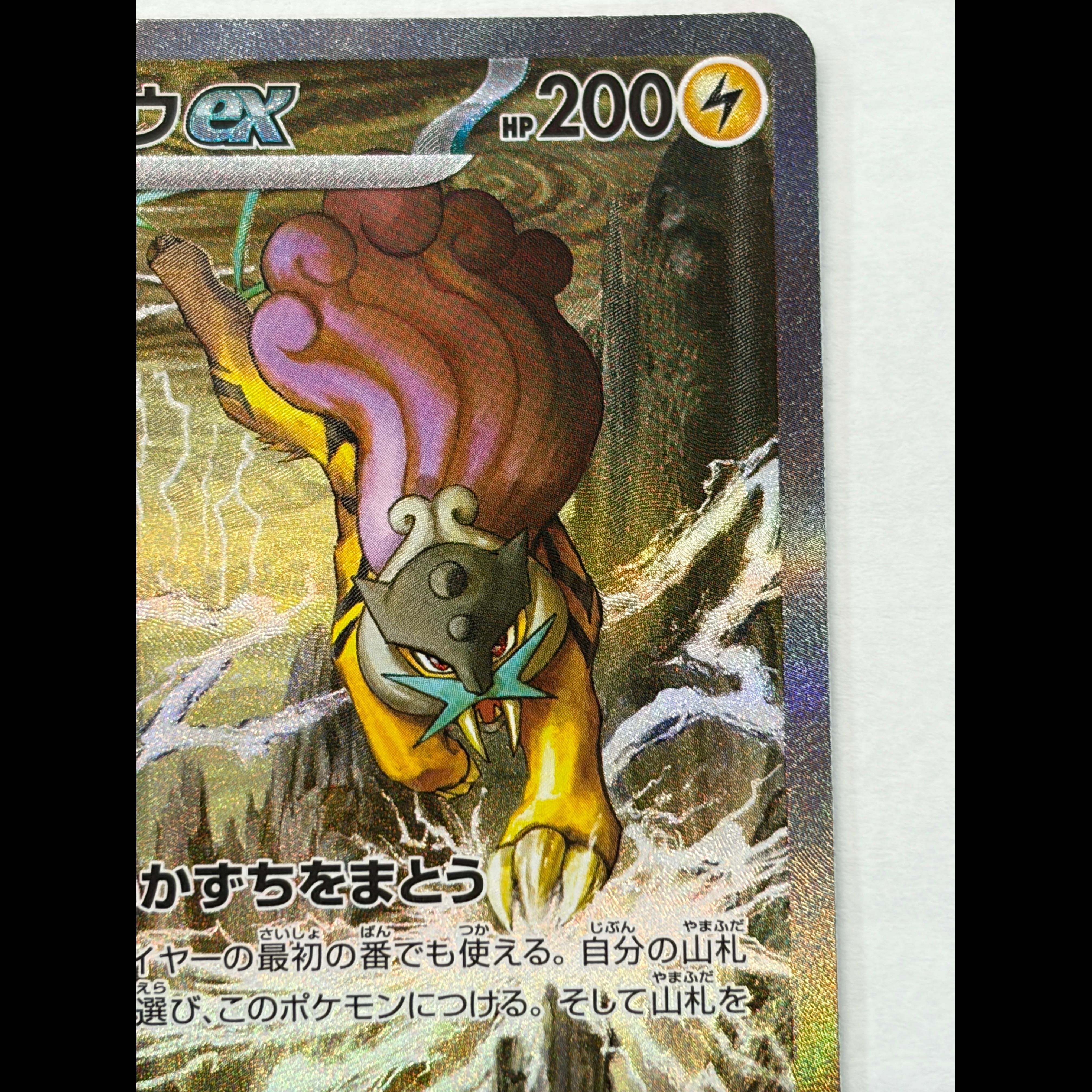 状態A- ライコウex SAR 108/076 1枚