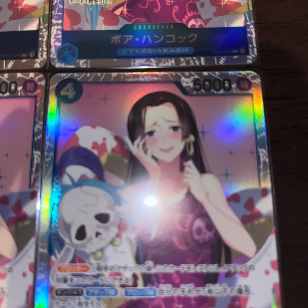 4枚セット　美品 ボア・ハンコック SR OP01-078 1枚