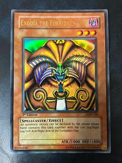 Exodia the Forbidden One 5-card set [LOB-120-124] [Ultra Rare] [Old Asian 1st Edition] [Yu-Gi-Oh!] 5枚