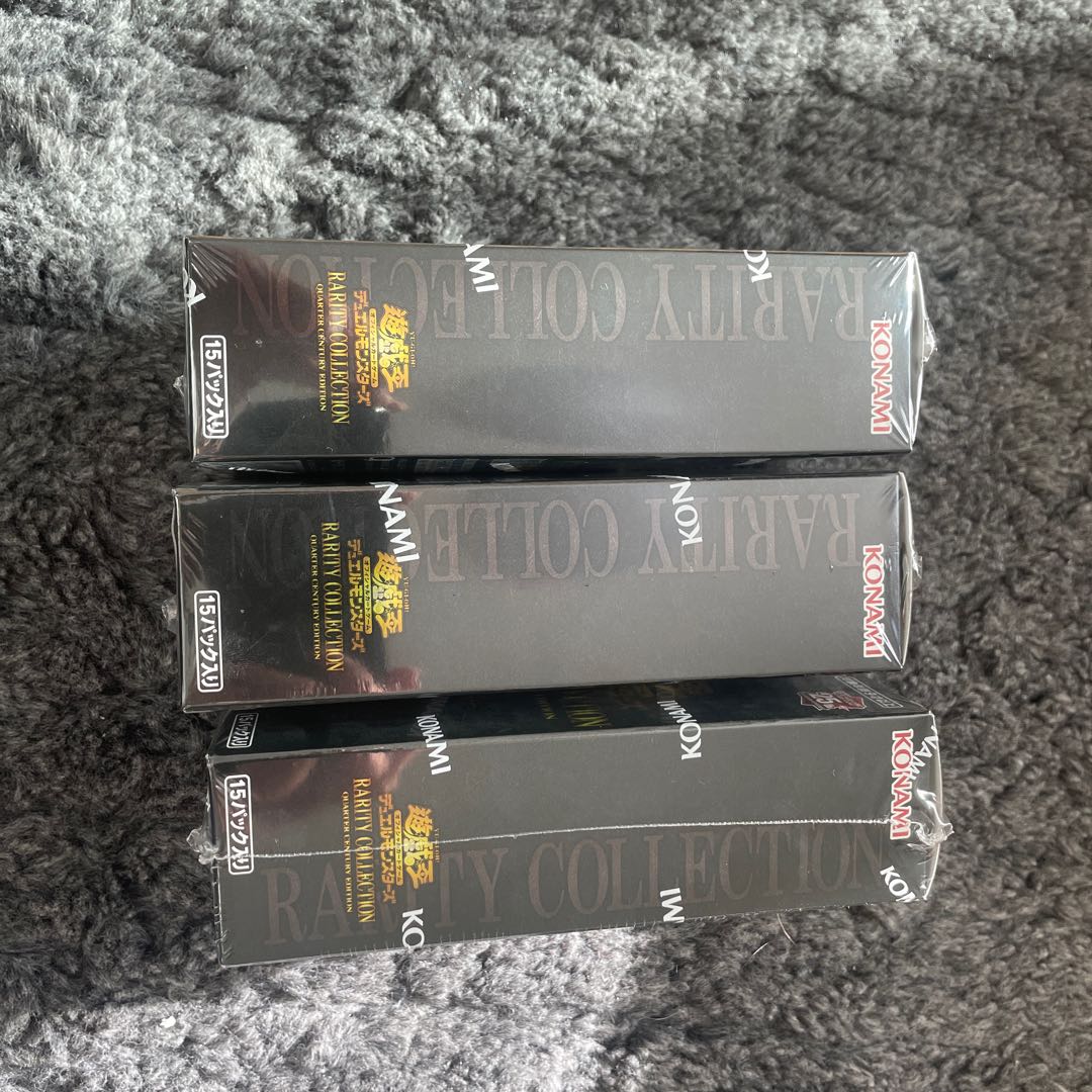 遊戯王RARITY COLECTION QUARTER CENTURY EDITION 3BOX