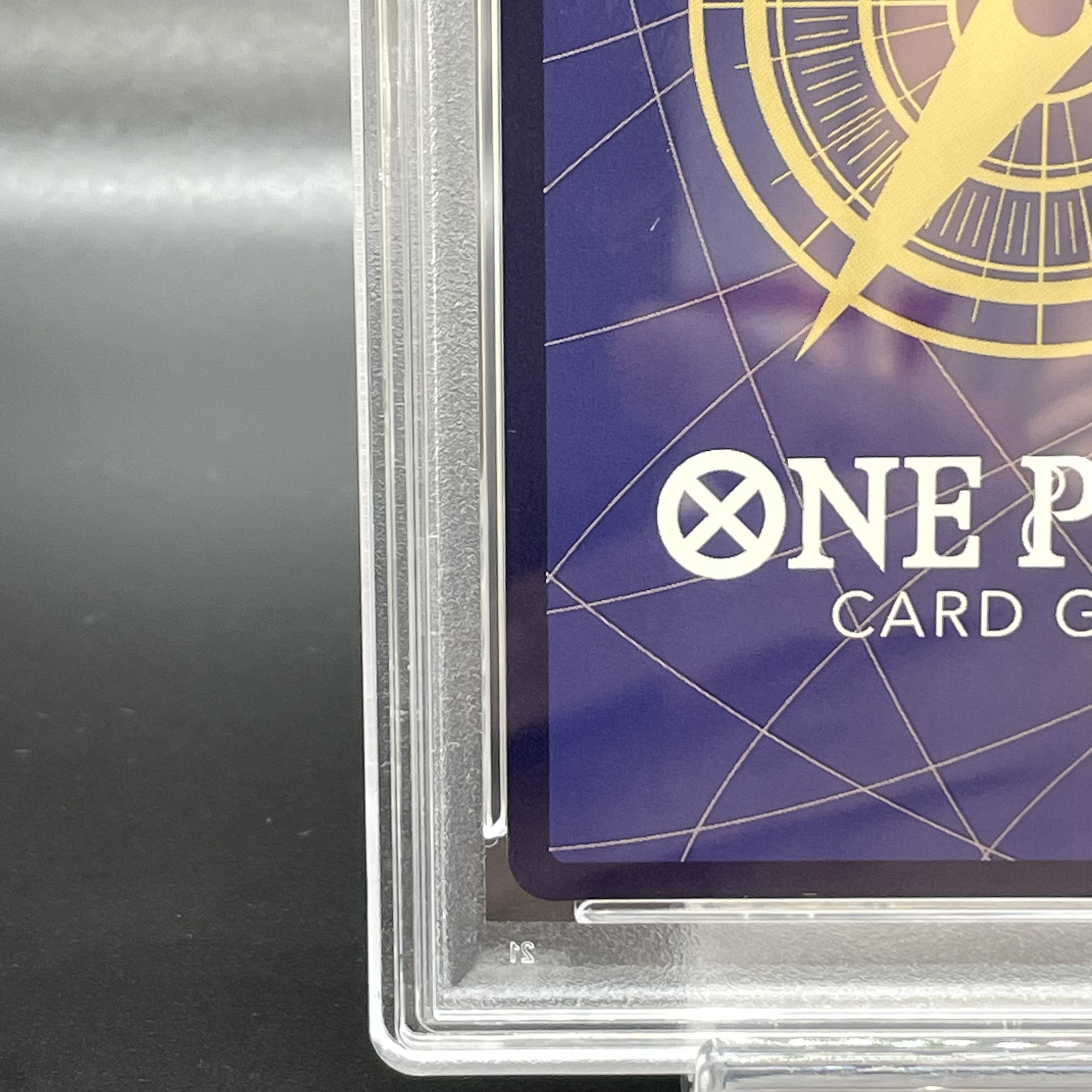 PSA10] Portgas D. Ace (Parallel)(Super Parallel)(Comic Parallel, Comipara, Manga Background) P-SR OP02-013