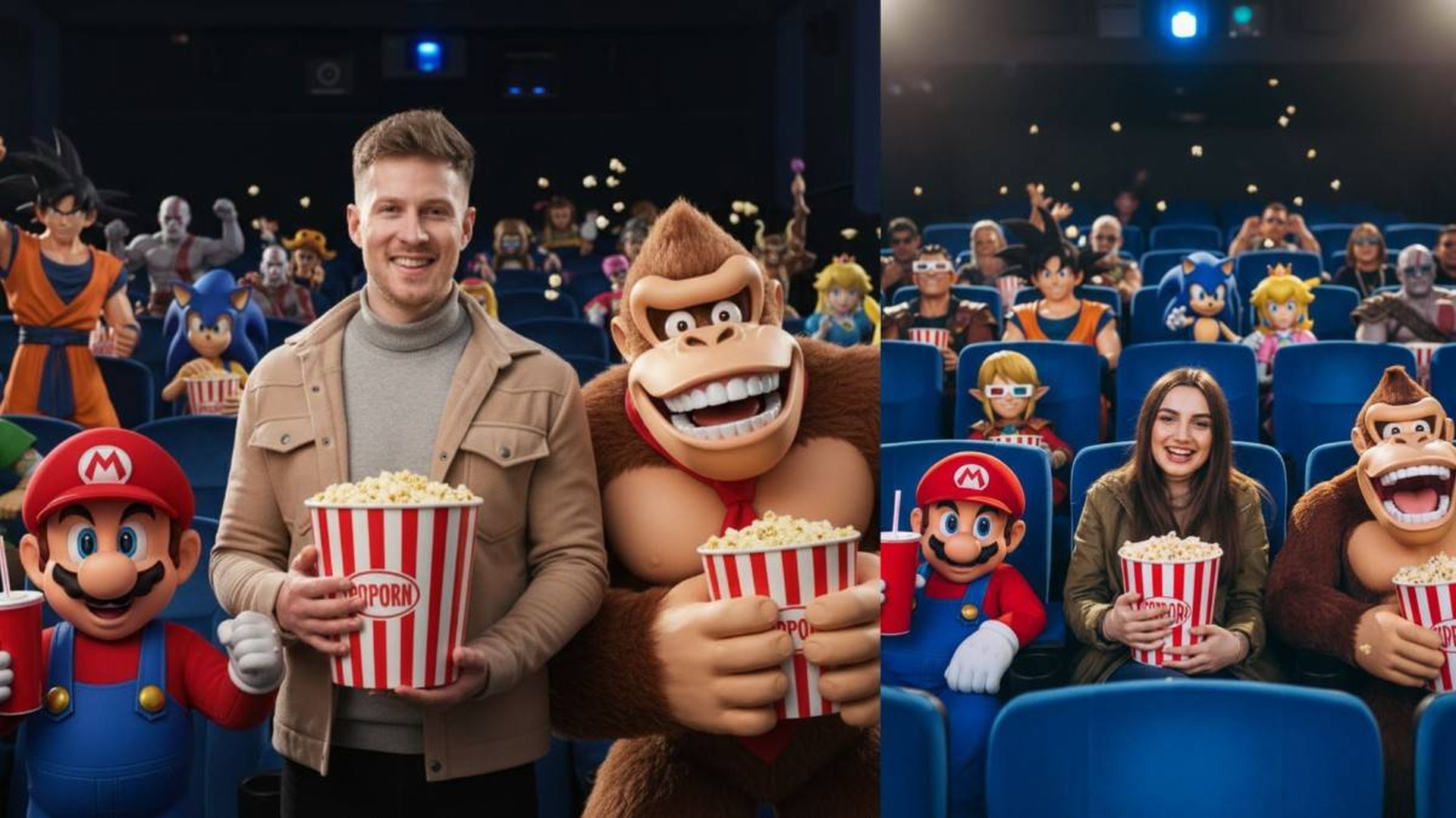 Video Game Theater Party