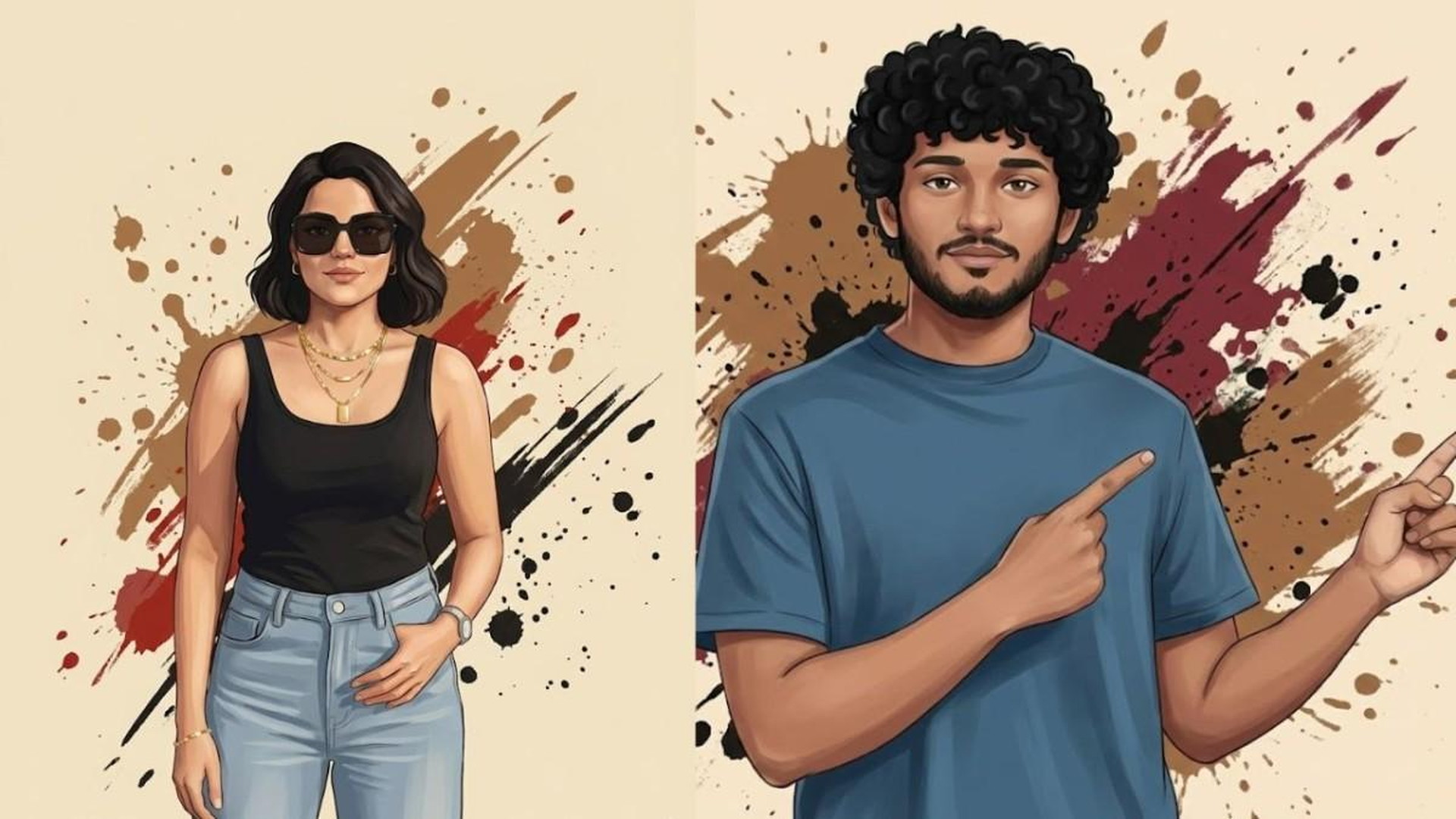 Animated Dreamy Portrait