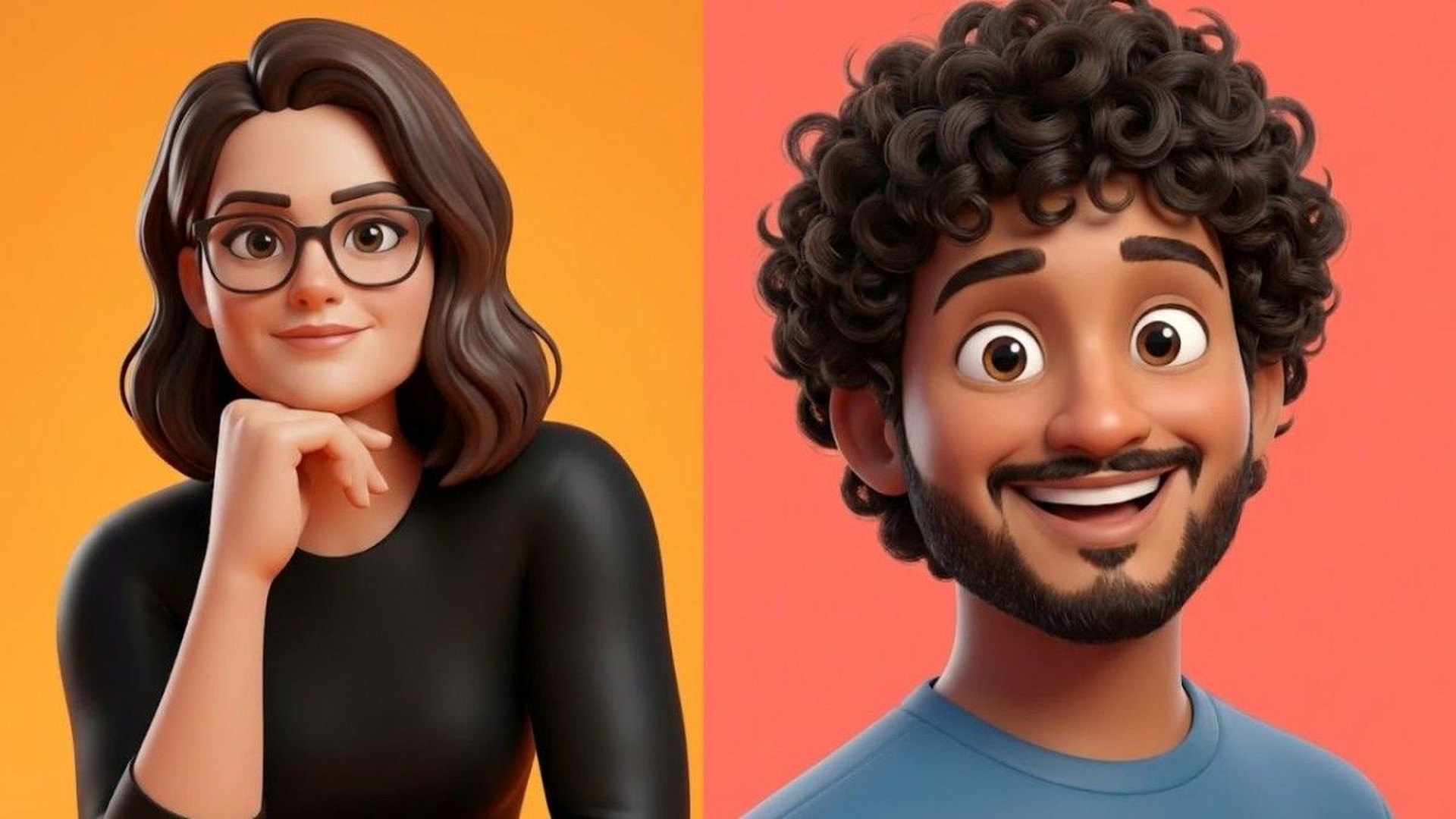 Playful Cartoon Caricature