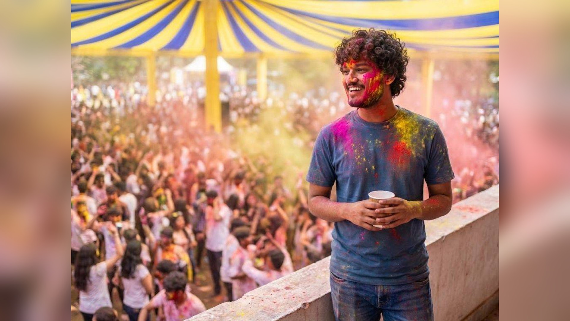 Holi party