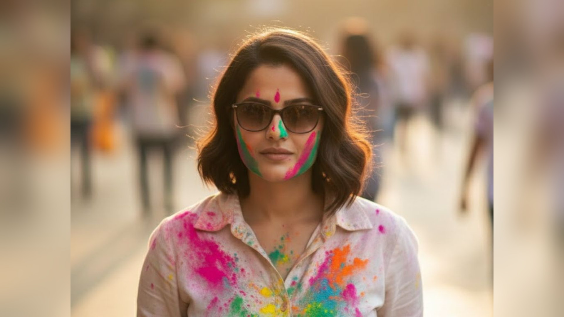 Holi Golden Hour Close