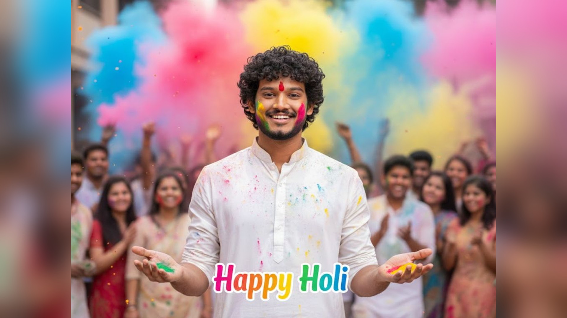 Holi Kurta Celebration