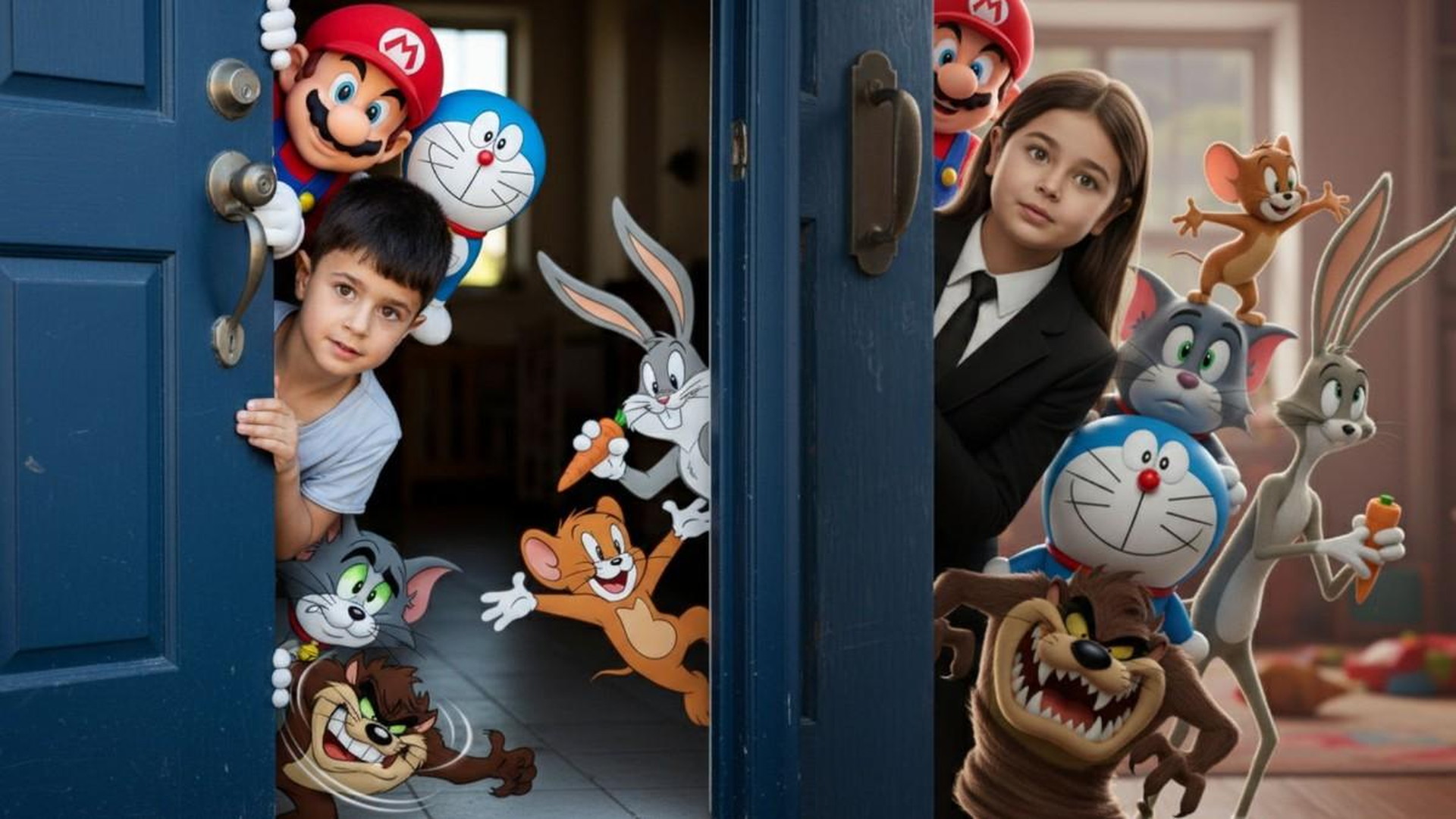 Peeking With Characters