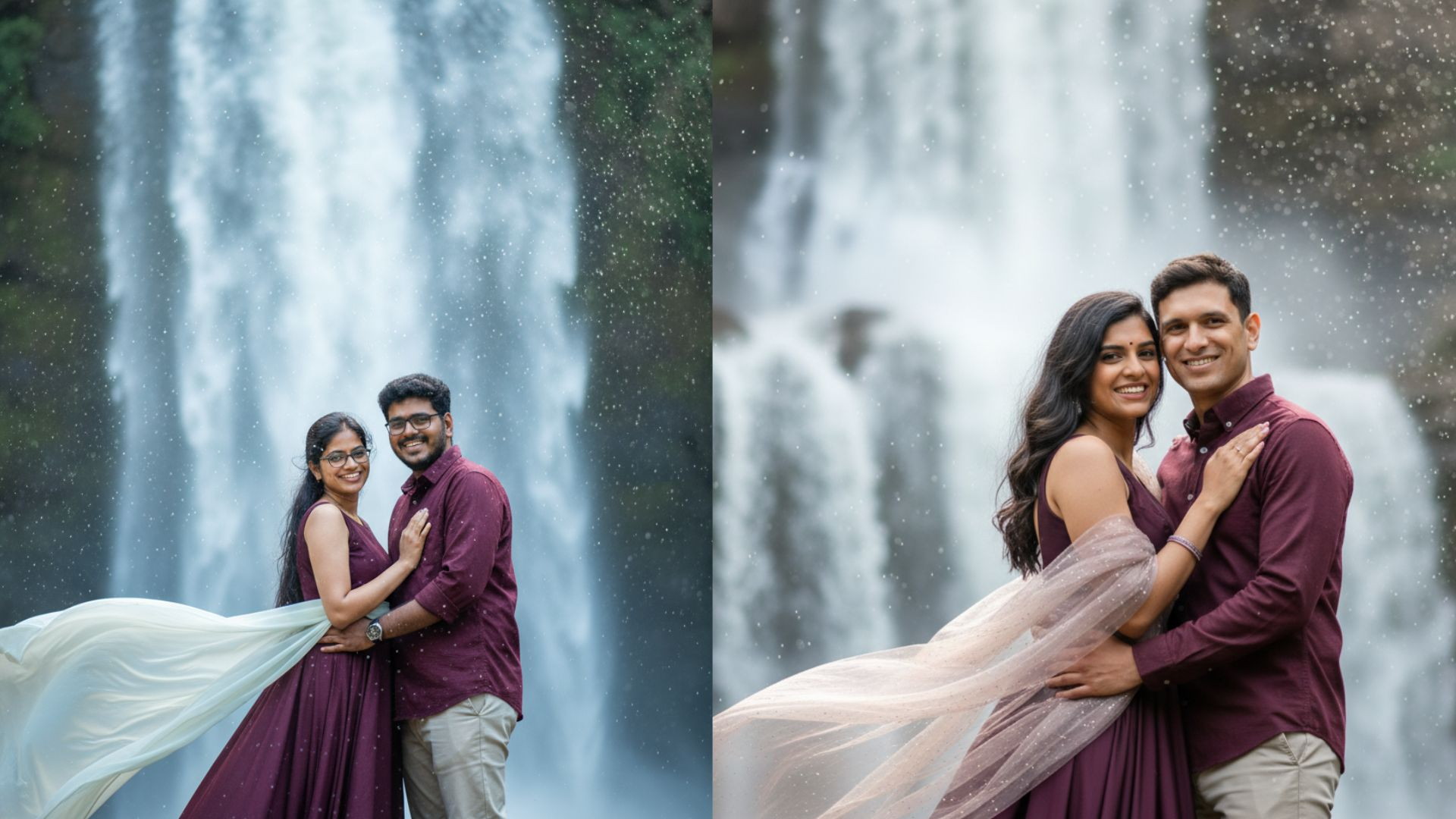 Waterfall Couple Shoot