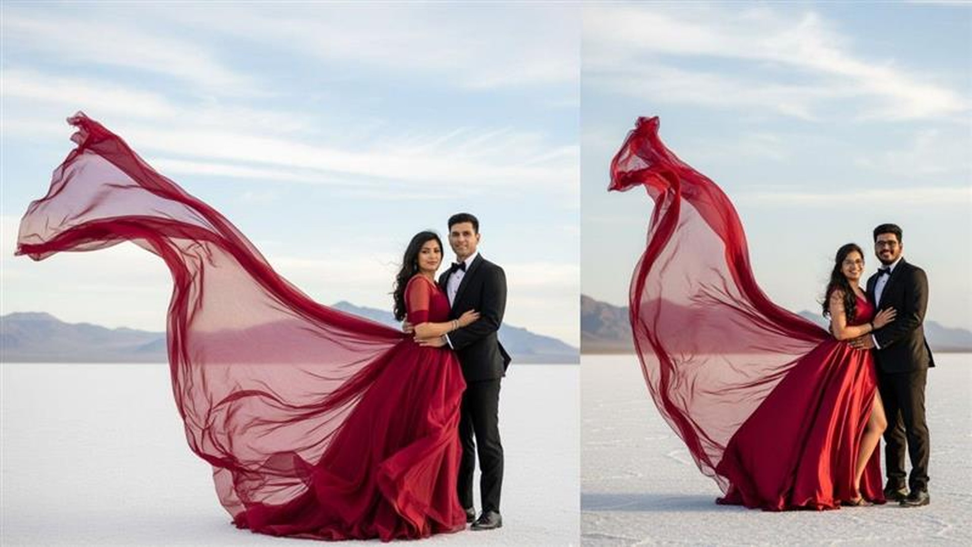 Flying Dress Shoot