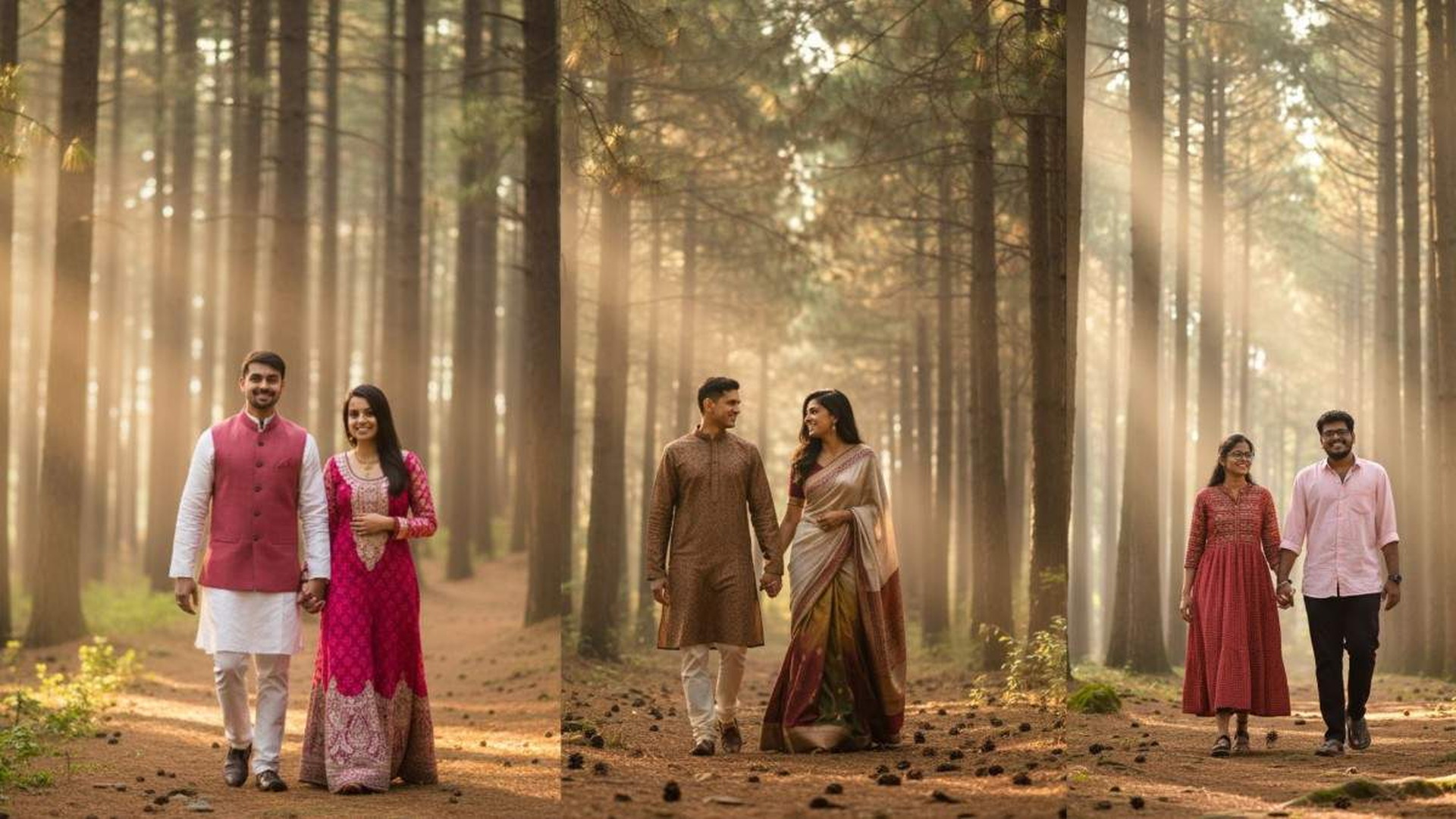 Forest Pre-Wedding Bliss