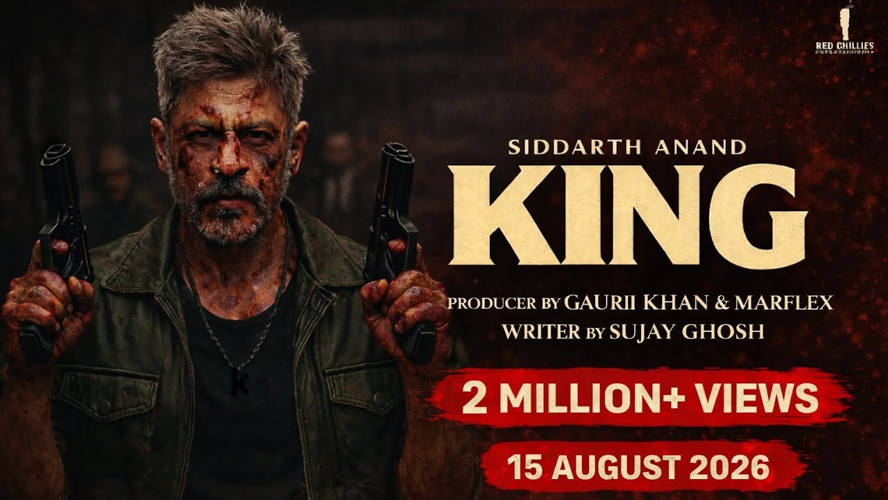 King — Shah Rukh Khan first look poster